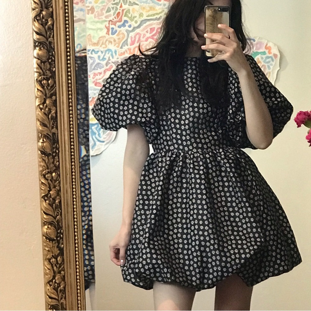 Sister Jane Puff Sleeve Flower Dress SALE